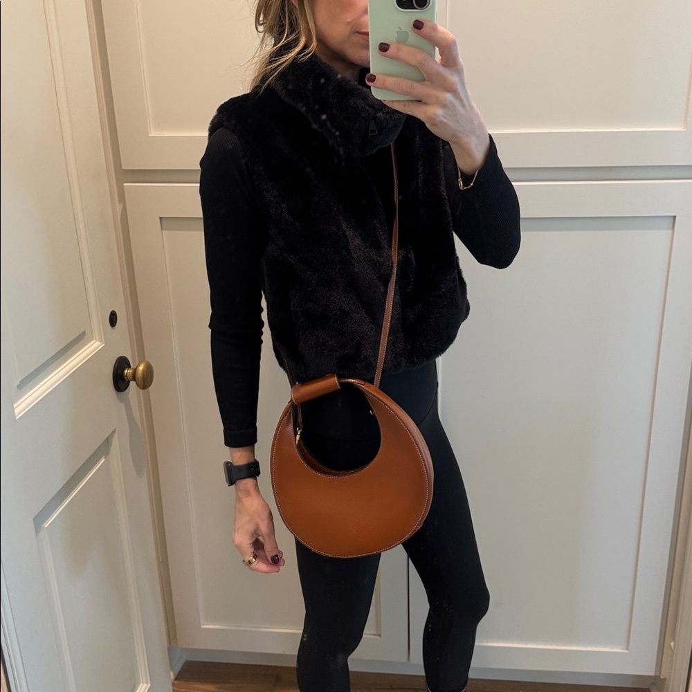 STAUD MINI Moon Saddle Crossbody Bag - Picture 6 of 8
